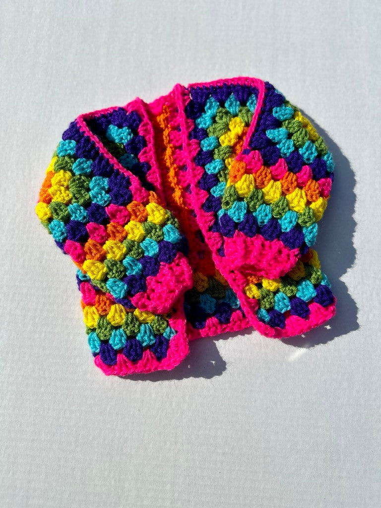 Toddler Crochet Granny Hex Sweater