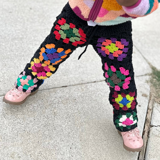 Toddler Crochet Pants