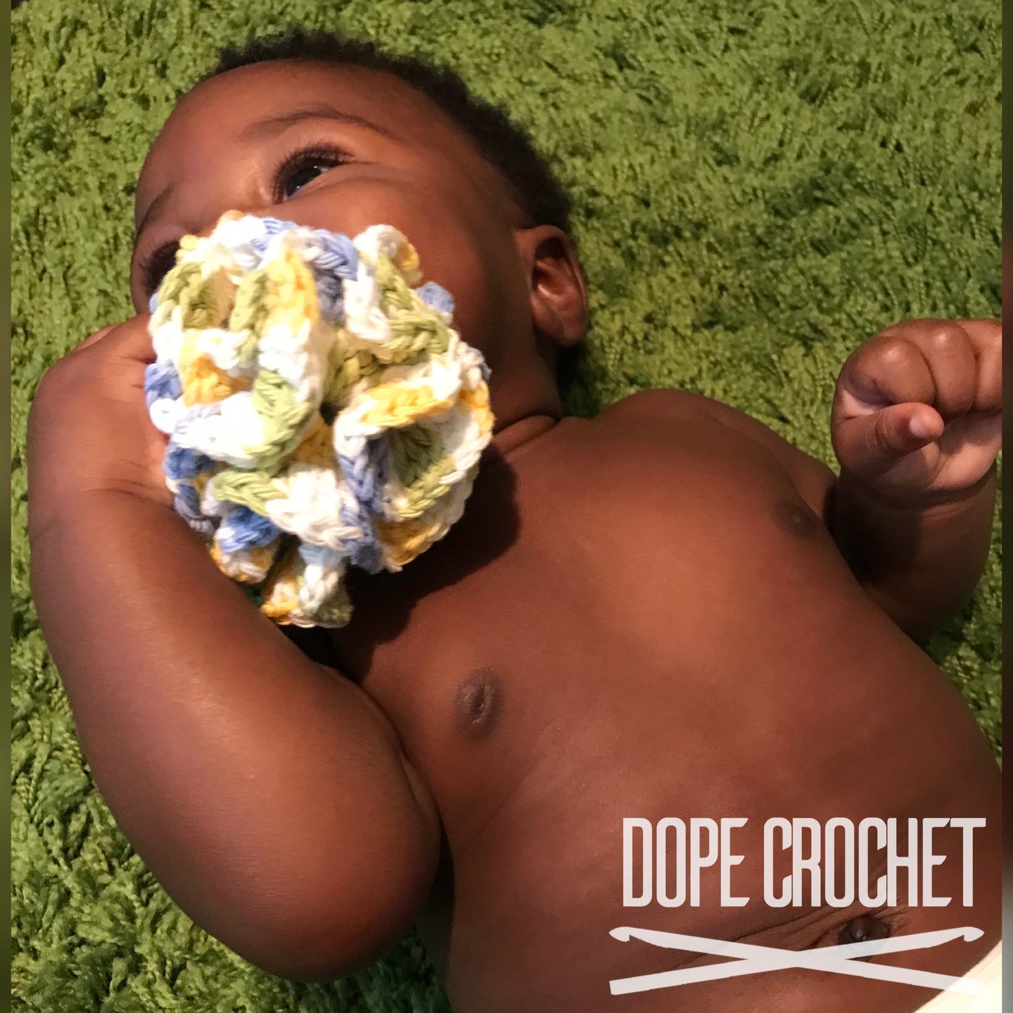 Crochet Baby Bath Set