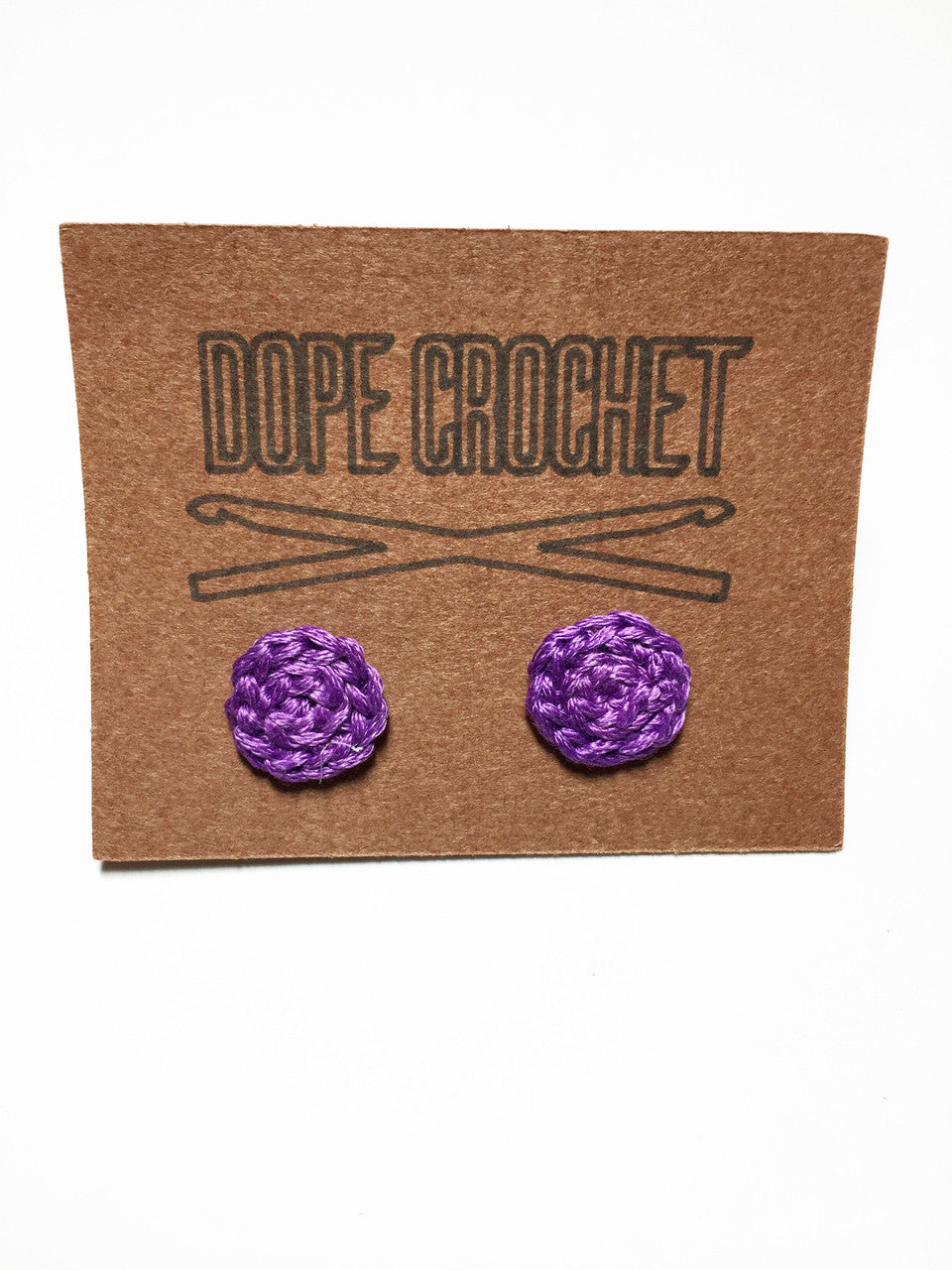 ELLE Crochet Stud Earrings