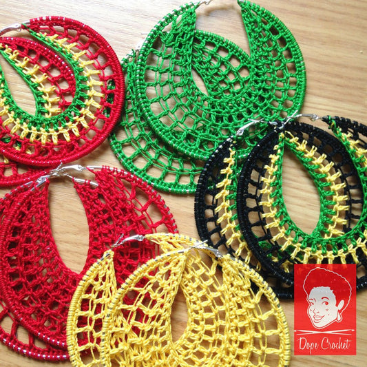 NELLE Crochet Hoops ( All Colors)