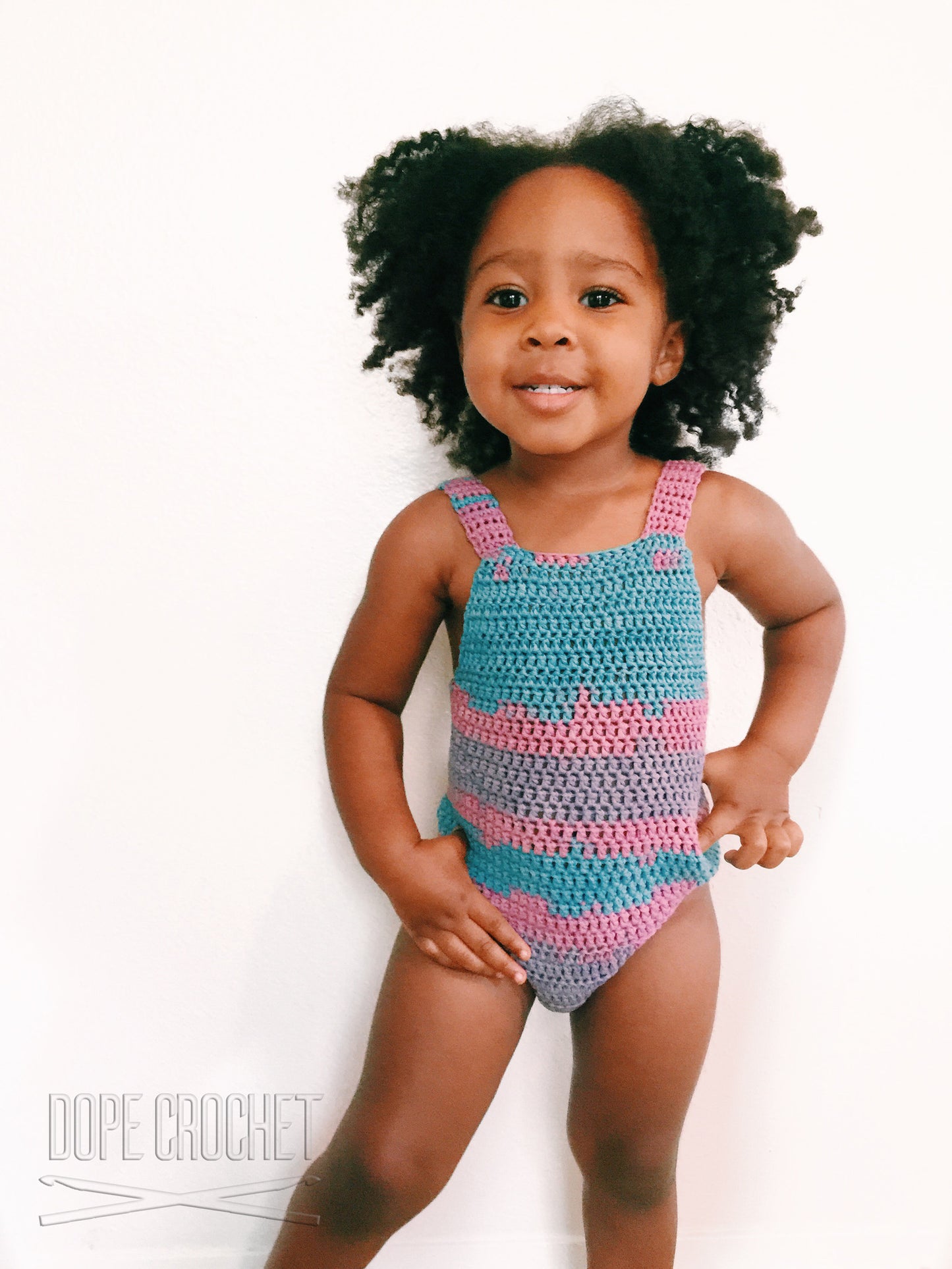 Toddler Crochet Swimsuit