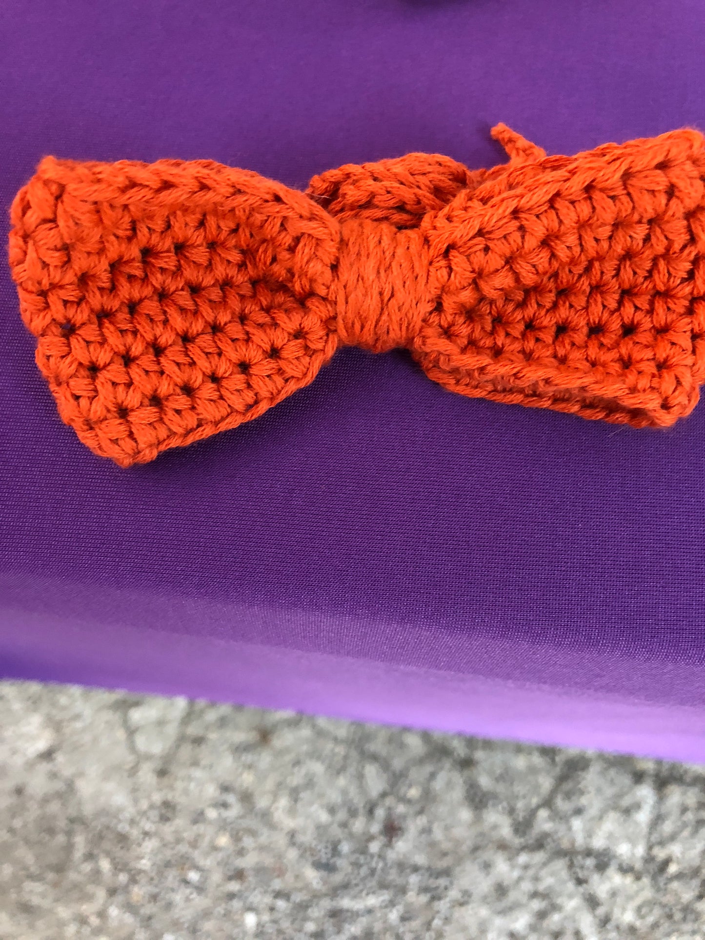 TINY GUY Crochet Bow Tie